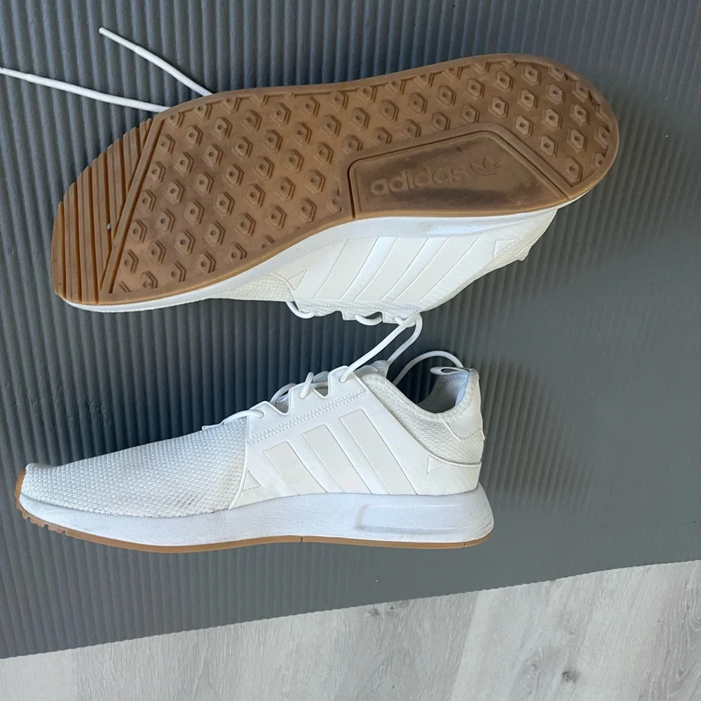 White Adidas Shoe - Picture 3 of 5